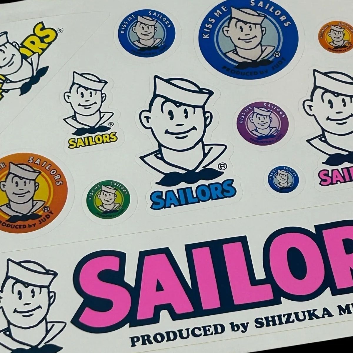 激レア SAILORS セーラーズ ステッカー シール 付録 三浦静加 おニャン 