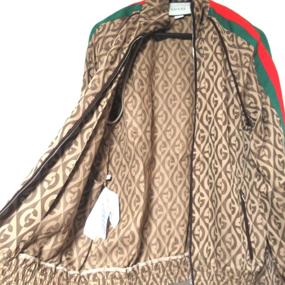 美品 GUCCI グッチ Gランバス シェリーライン トラックジャケット+