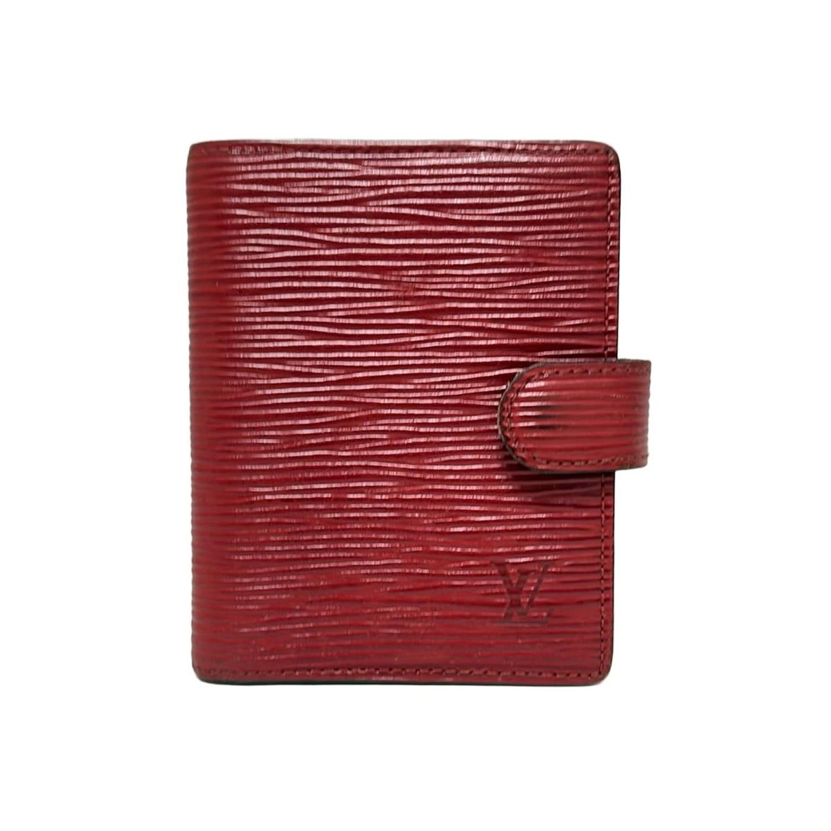 LOUIS VUITTON ルイヴィトン 手帳 エピ ミニアジェンダ R20077 カスティリアンレッド レザー
