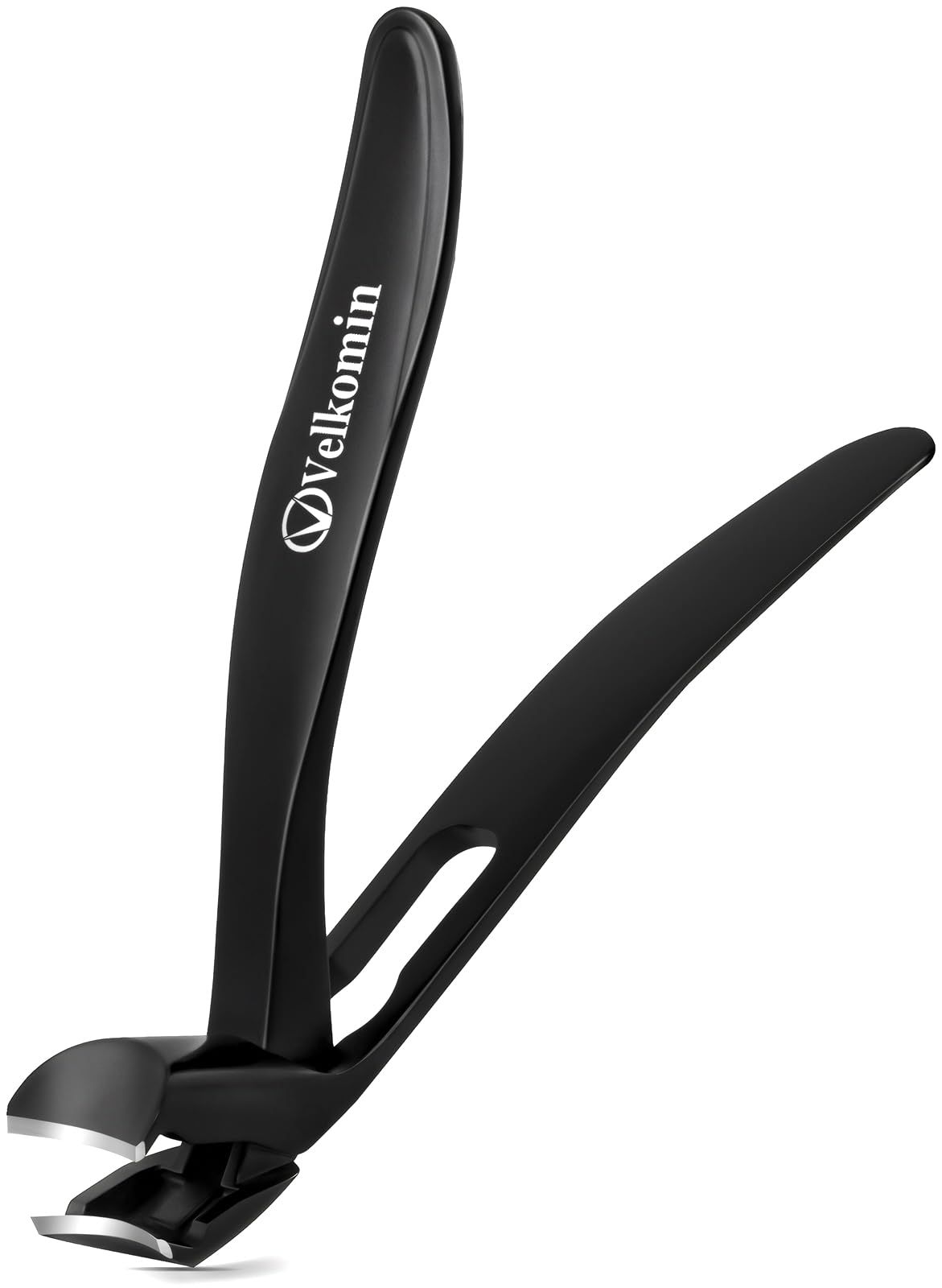 VELKOMIN(ベルコミン) ロングハンドル 爪切り 高齢者向け - 角度付き頭部、超鋭で耐久性のある爪爪爪切りカッタートリマー 男女兼用 
