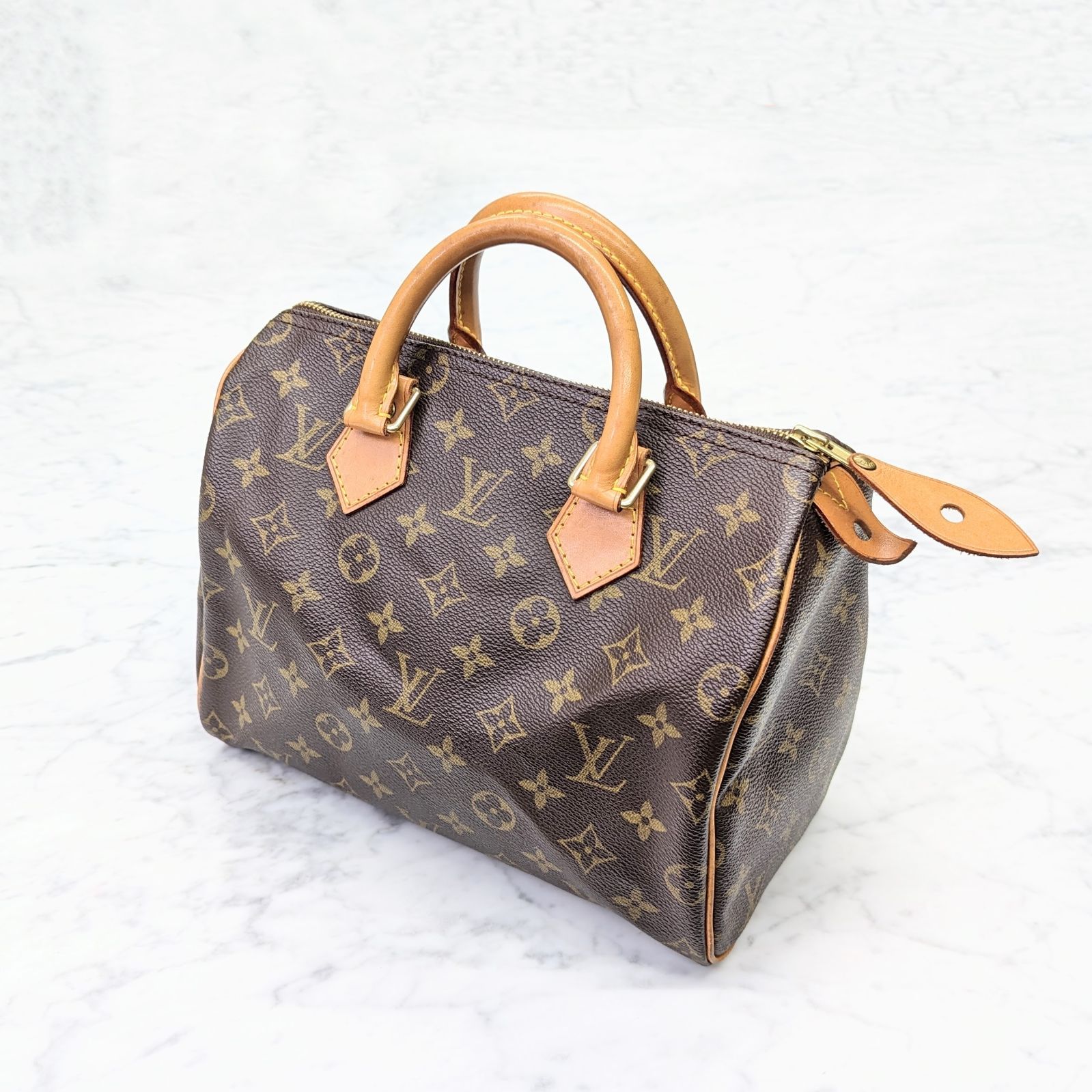 141 LOUIS VUITTON ルイヴィトン M41528 モノグラム スピーディ25