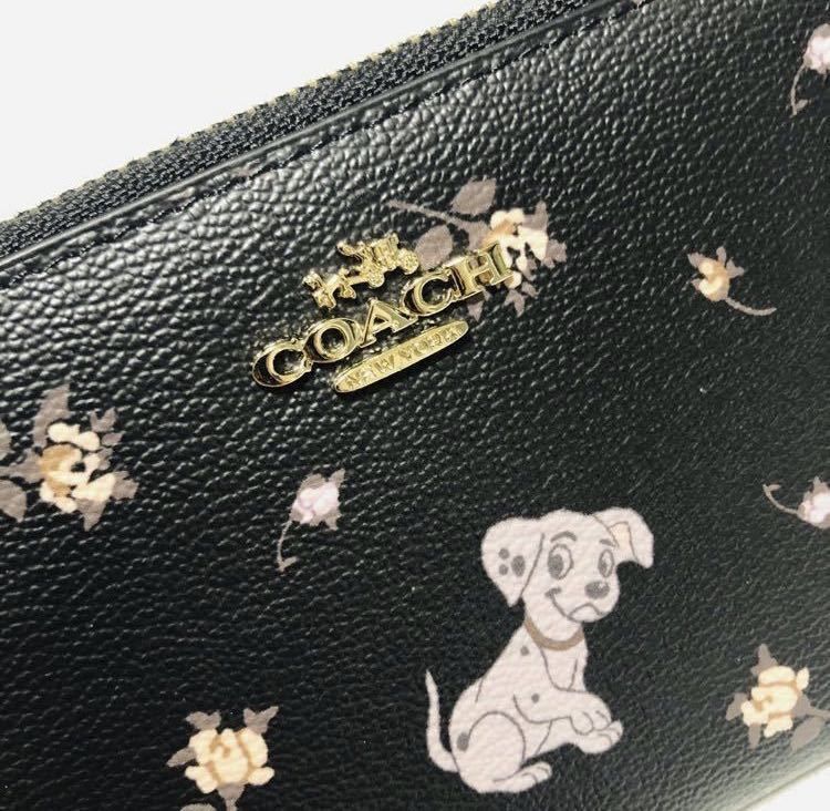 スナップ一覧 COACH 101匹わんちゃん コラボ 財布 ラウンドジップ