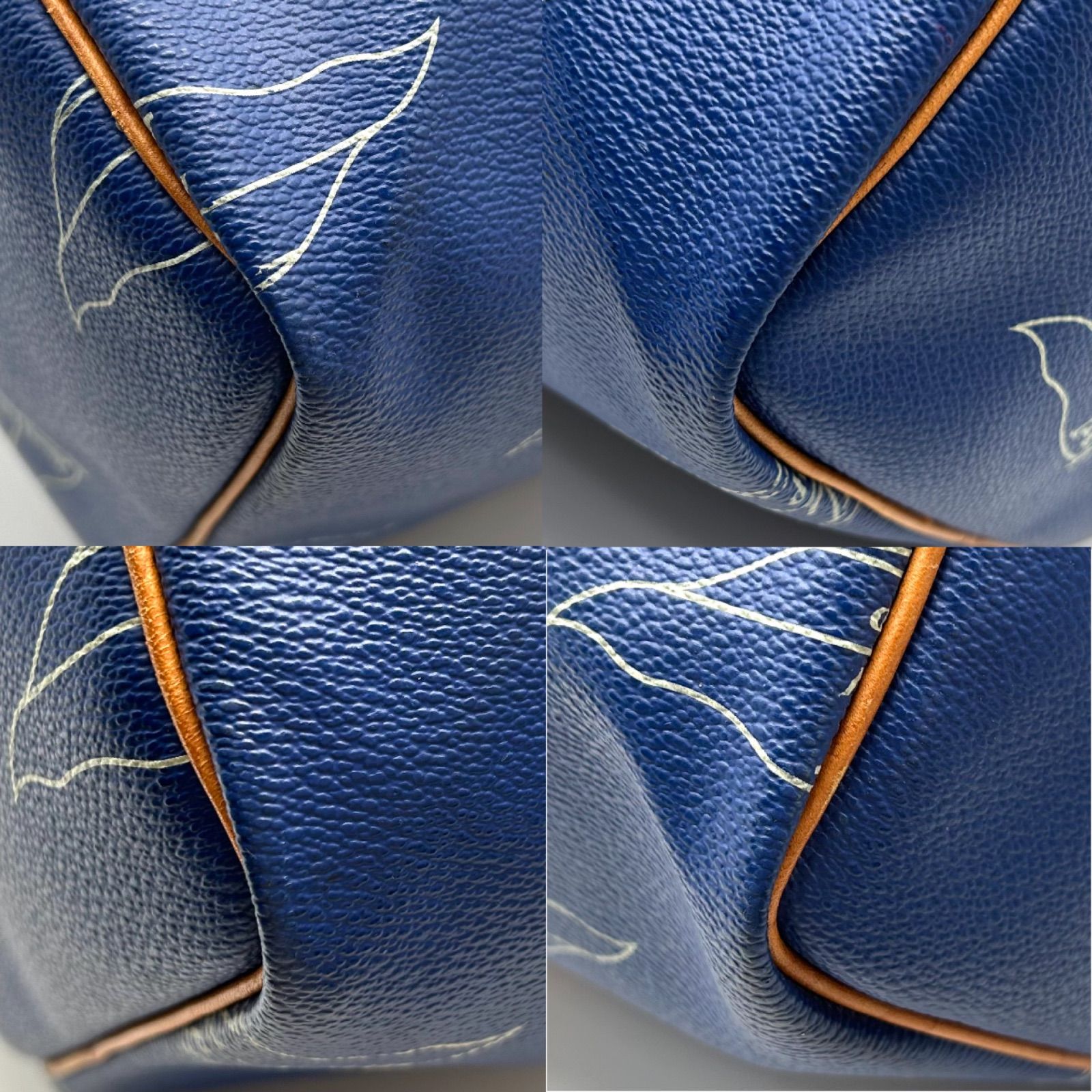 Louis Vuitton ルイ・ヴィトン カップキーポル45 ボストンバッグ青 LOUIS VUITTON】【1995年ヴィトンカップ限定】【旅行】【トラベル