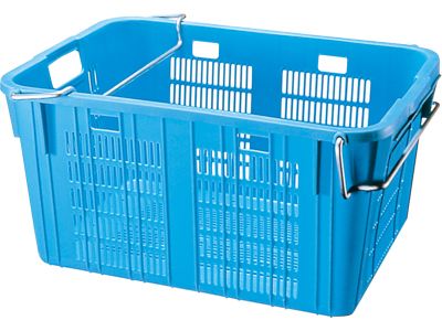 セキスイ ネストメッシュコンテナ 80L ハンドル付 BK-80IIH(036012-001)