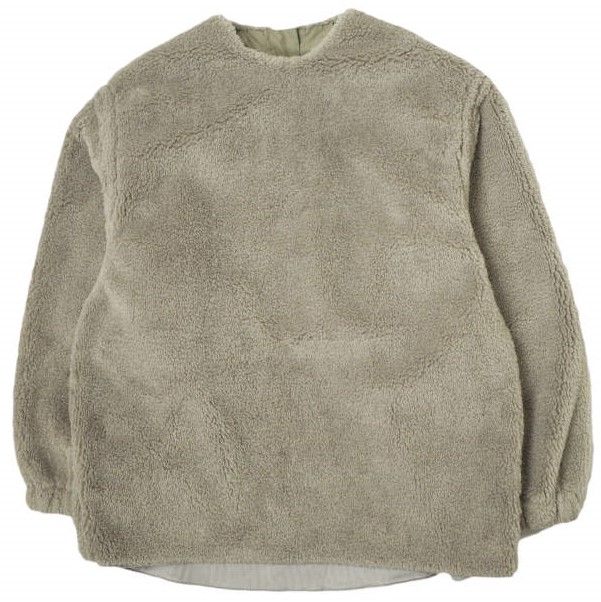 HYKE ハイク 20AW 日本製 FAUX SHEARLING TOP バックジップボアプル