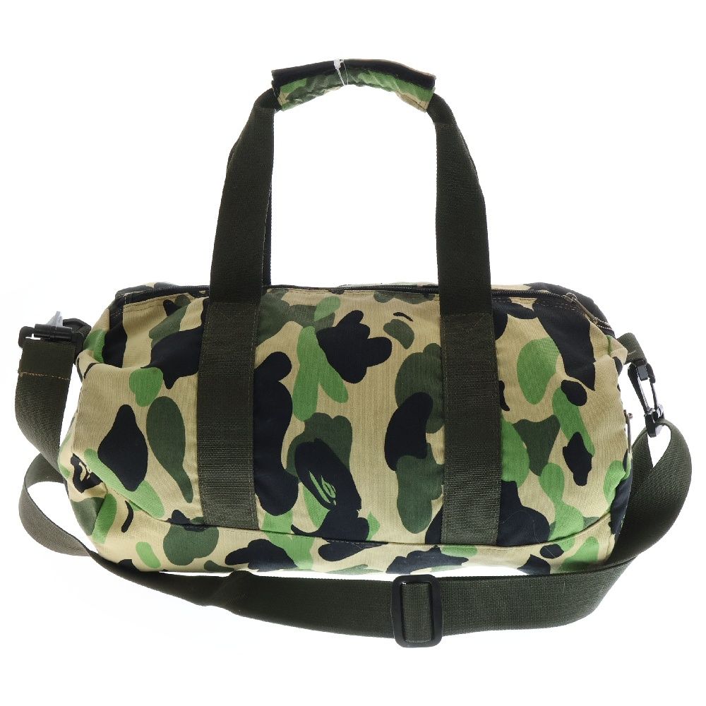 BAPE 迷彩柄 ボストンバッグ OUTDOOR PRODUCTS BAPE 迷彩柄 BAPE 迷彩柄 ボストンバッグ OUTDOOR PRODUCTS BAPE 迷彩柄