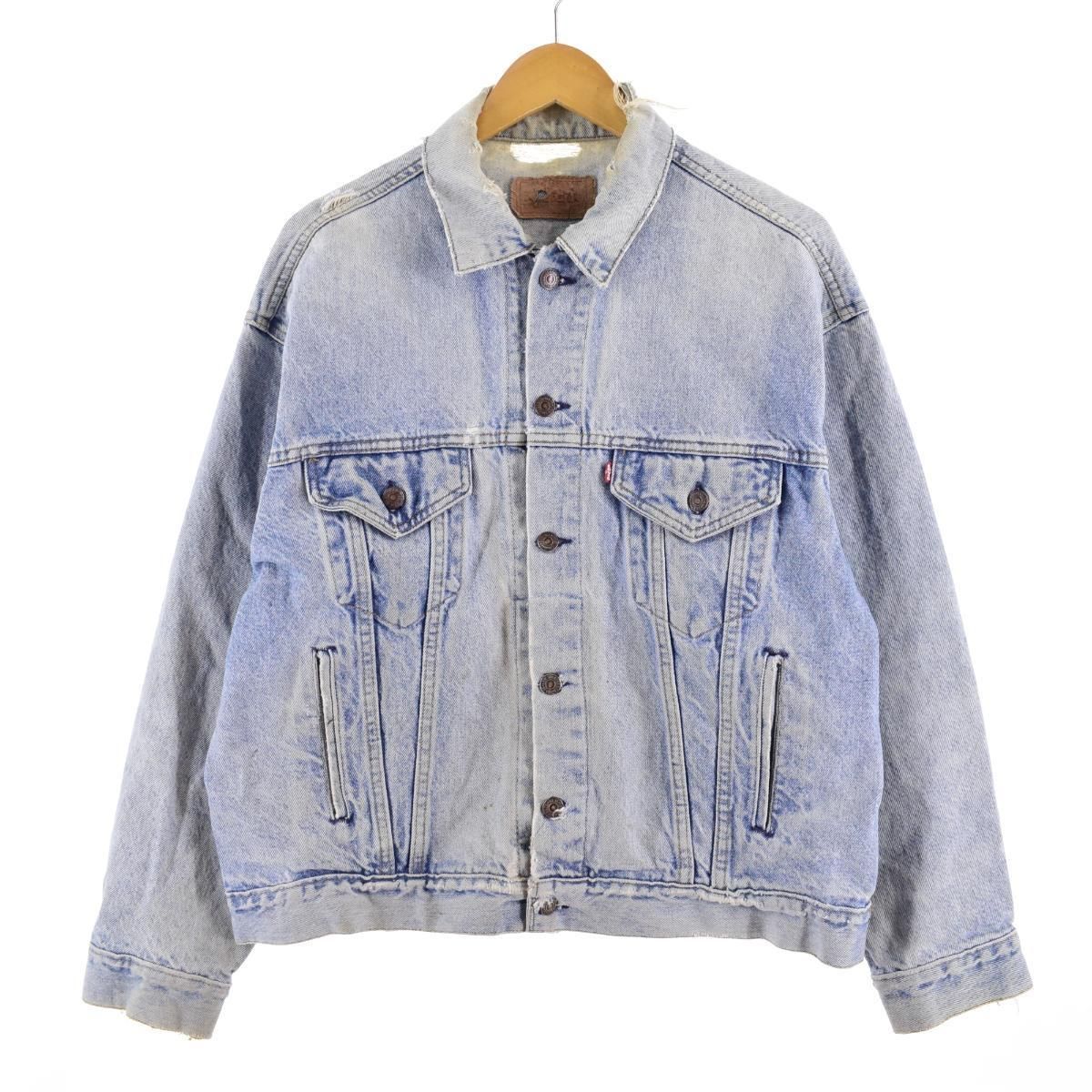 Levi's 72550-0214 デニムジャケット 古着 USA fkip.unmul.ac.id