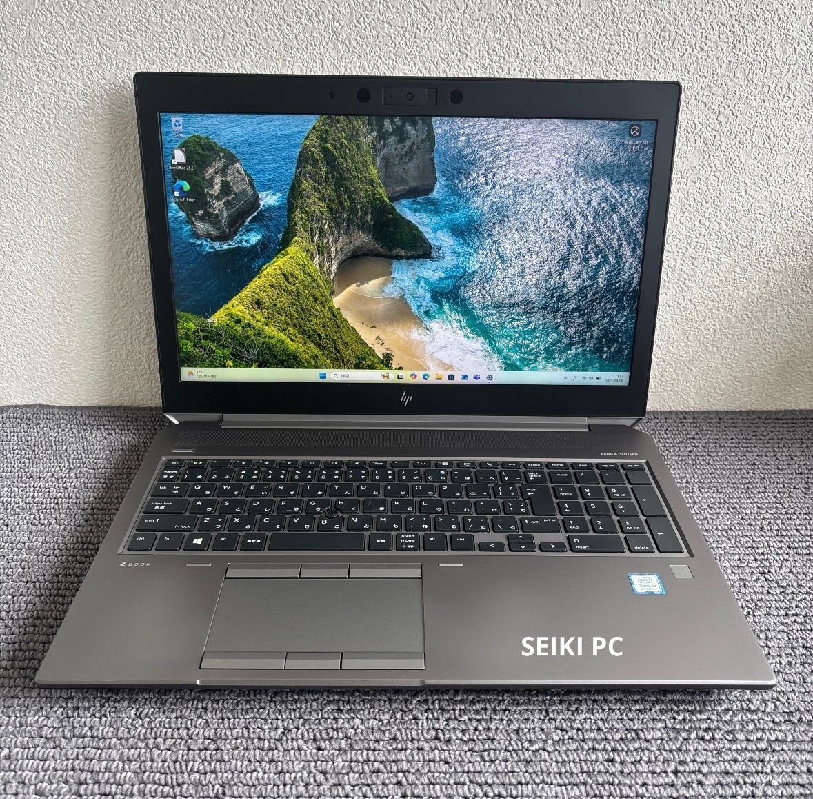 HP ZBOOK 15 G6 i7-9750H メモリ16GB HDD1TB SSD512GB 指紋認証、顔