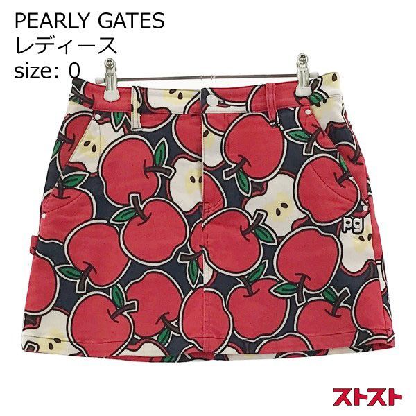 PEARLY GATES パーリーゲイツ スカート リンゴ レッド系 0 [240001825174]#