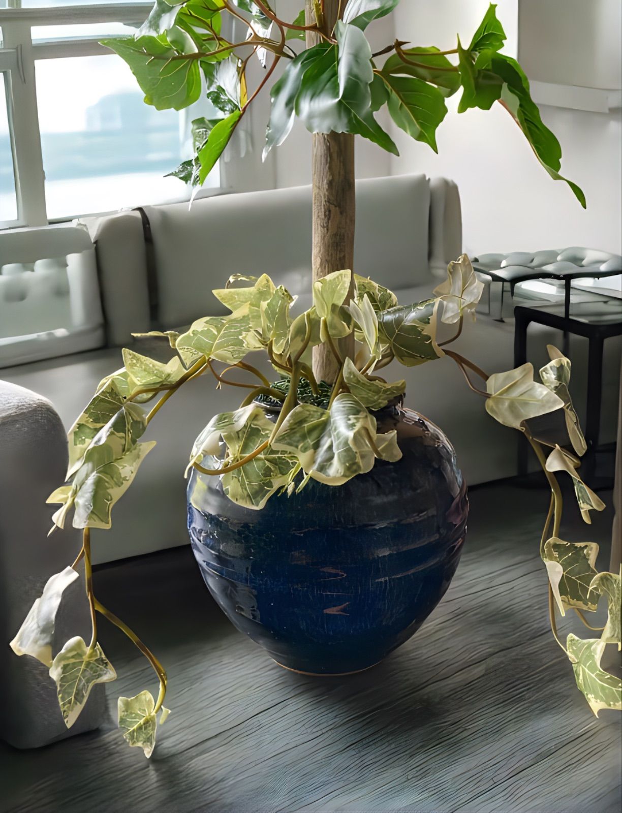 光触媒 人工観葉植物 ウォールグリーン フェイクグリーン アイビー