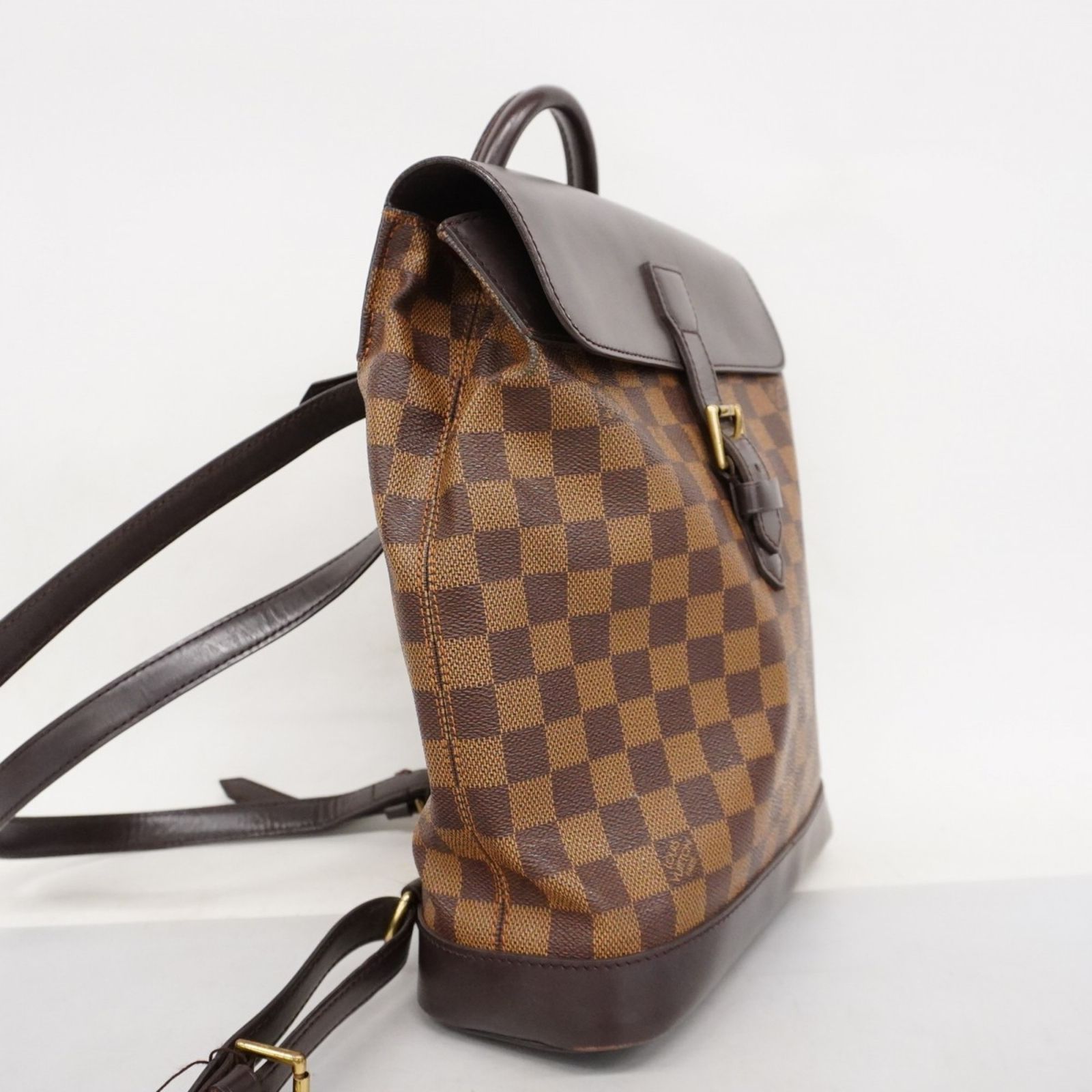 LOUIS VUITTON ダミエ ソーホー N51132 リュック エベヌ ソーホー 【質Shop天満屋】【人気】ルイ・ヴィトン ダミエ