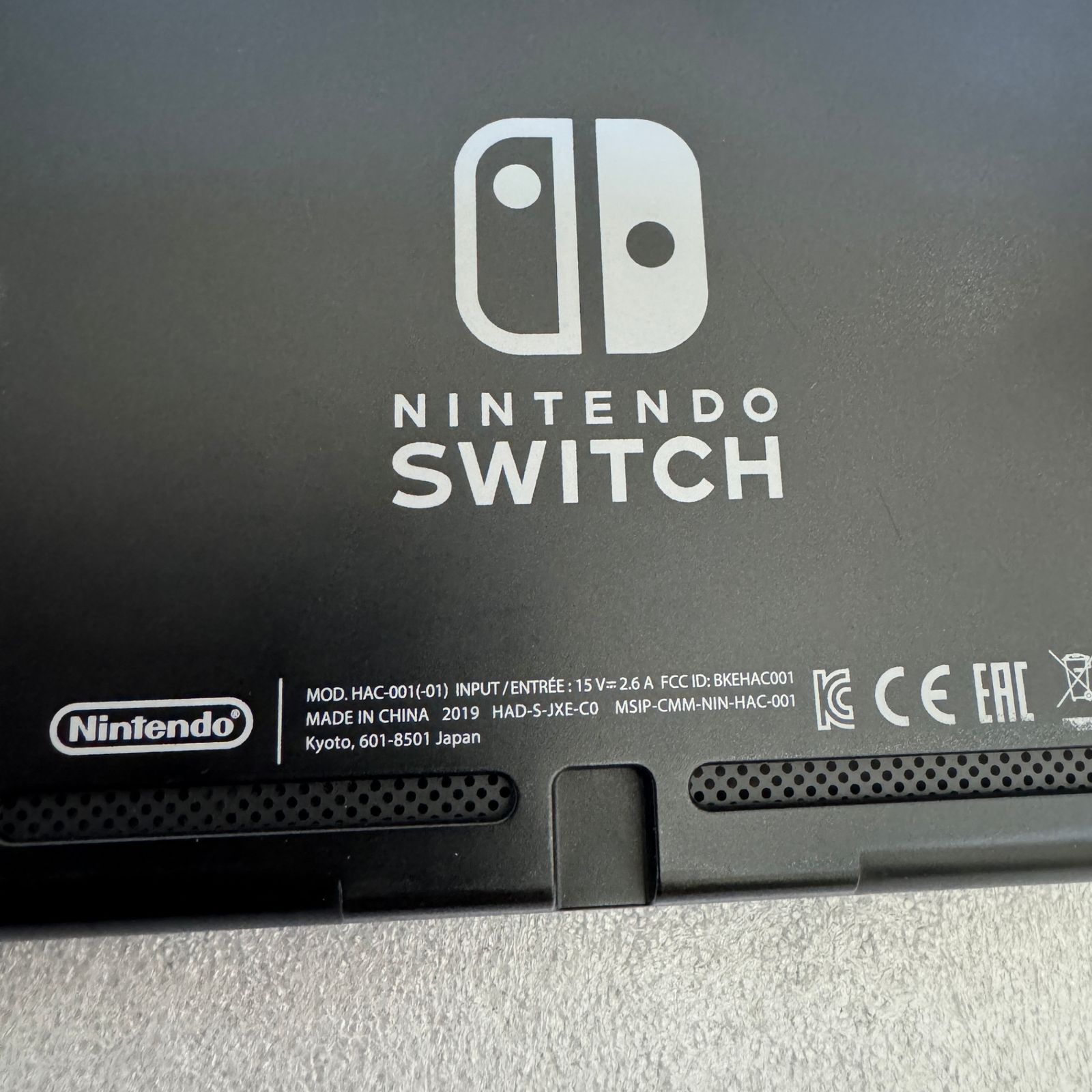 ☆正常動作品 Nintendo ニンテンドー Switch スイッチ HAC-001 グレー