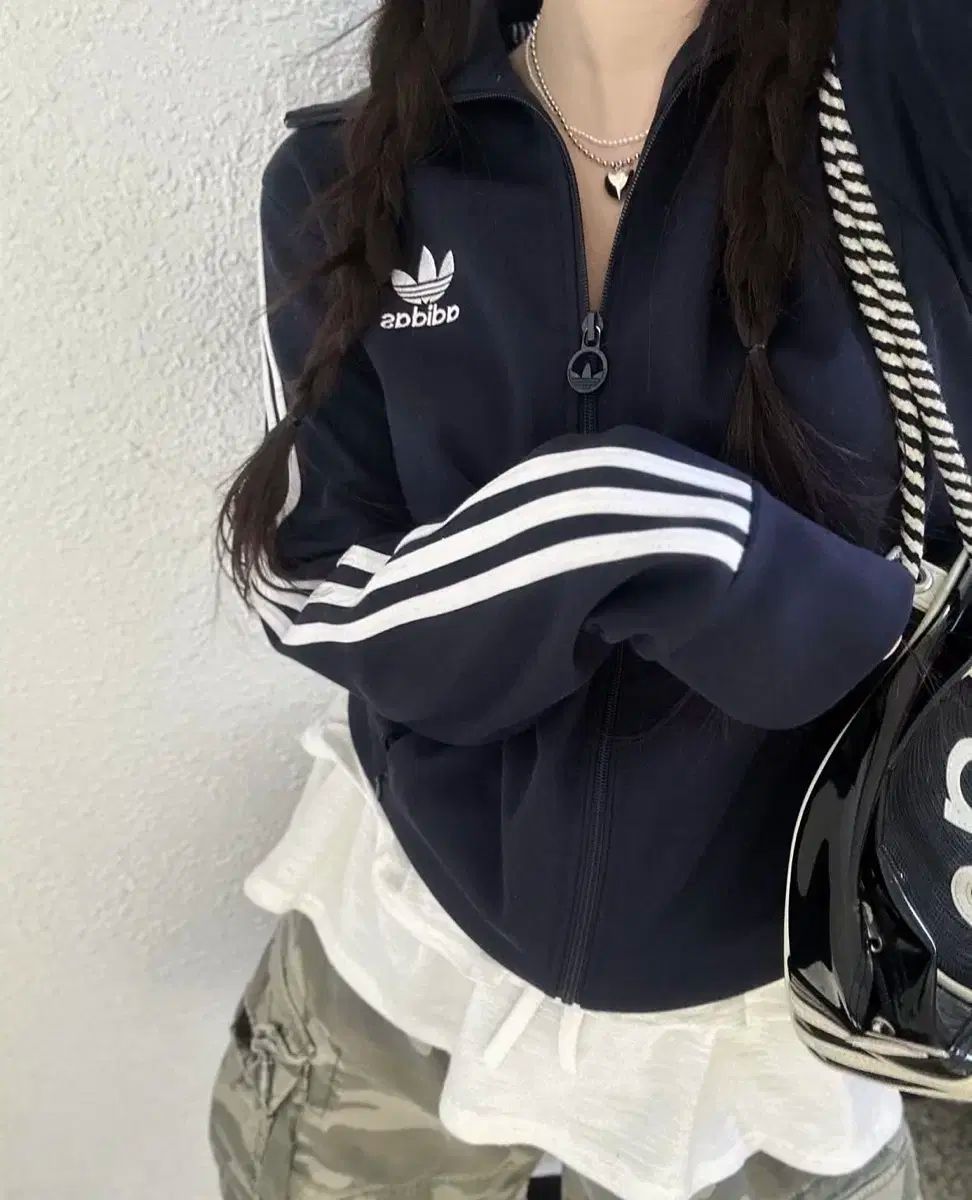 adidas アディダス ネイビー ジャージ ファイヤーバード
