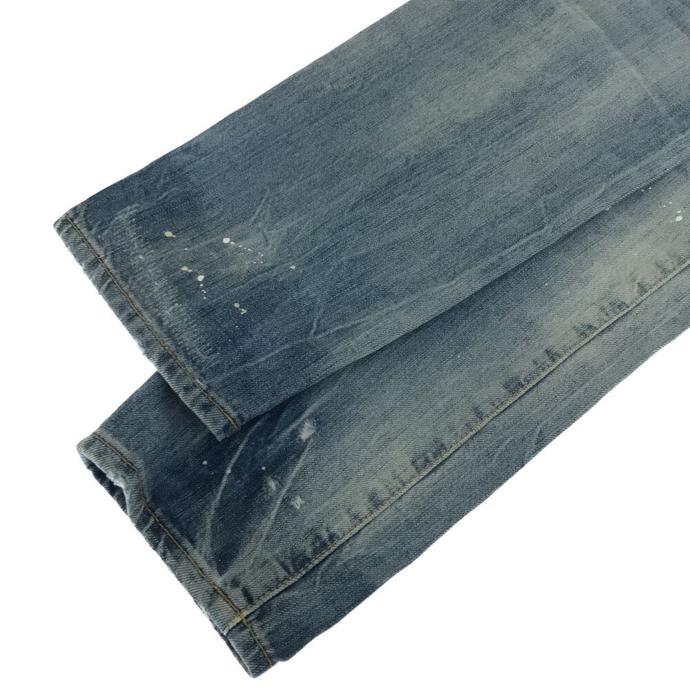 DSQUARED2 (ディースクエアード) 19SS LIGHT PIRANHA WASH SEXY TWIST JEAN S71LB0627  S30309 セクシーツイストジーンズ ダメージ加工ウォッシュドデニムパンツ ライトブルー - メルカリ