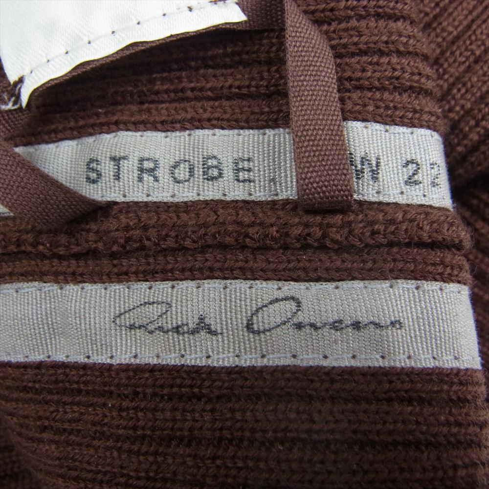 Rick Owens リックオウエンス 22AW RU02B2495-RIBM RIBBED WOOL BEANIE