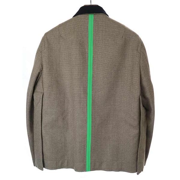 sacai サカイ 22AW Check Bonding Jacket チェックボンディングジャケット ベージュ系 1 - メルカリ