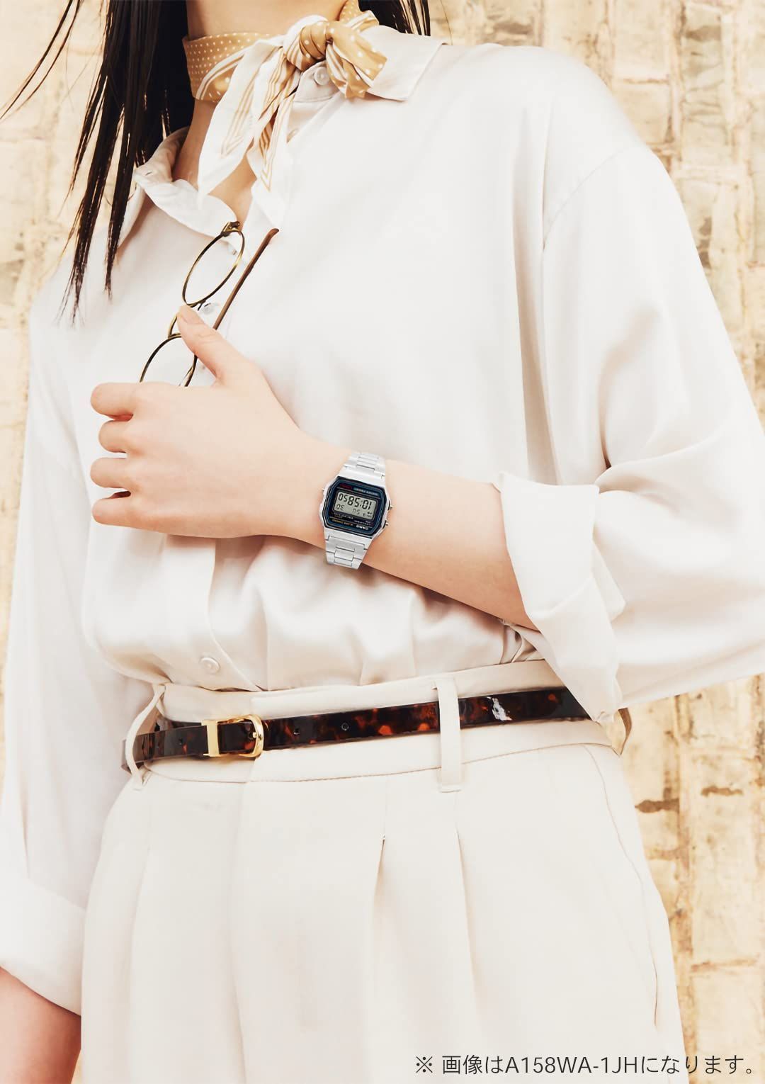  A 164 WA-1 QJH カシオ メンズ 腕時計 シルバー 腕時計 キッズファッション小物