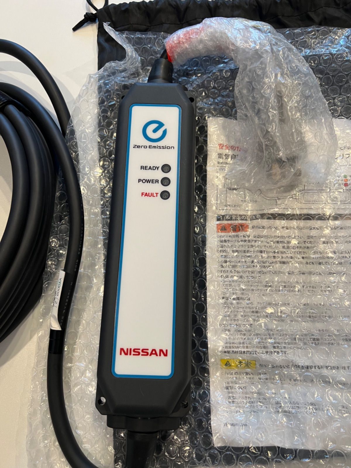 ☆美品☆純正 日産リーフ充電ケーブル モデル6WX0A - メルカリ