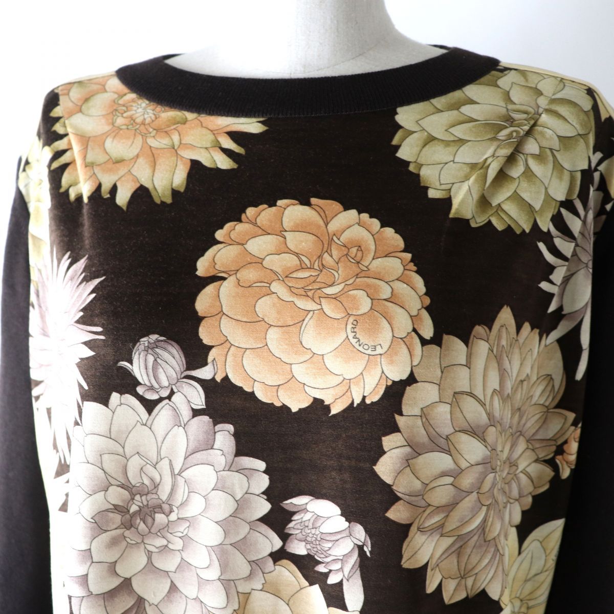極美品◎正規品 日本製 LEONARD FASHION レオナール