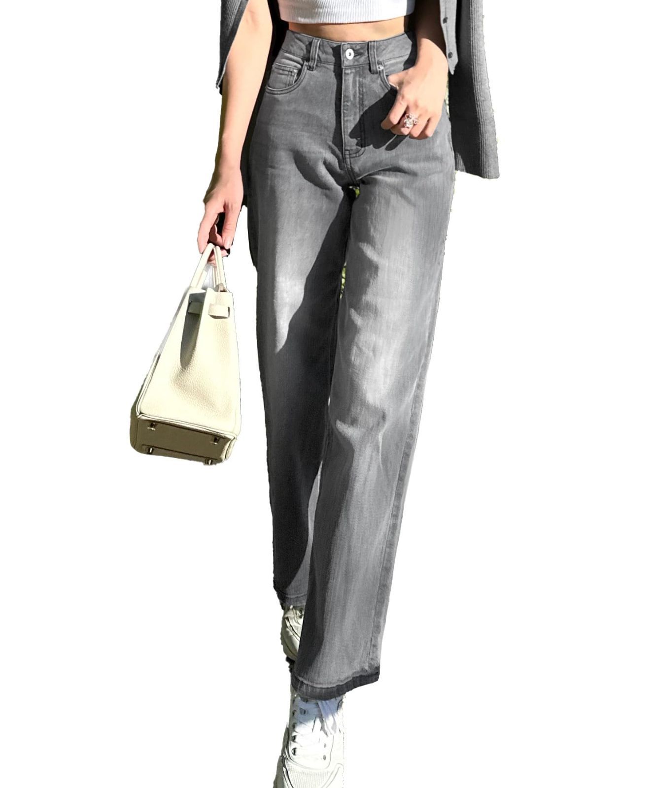 Size:XS_Color:グレー [神戸レタス] [ 岡部あゆみ さんコラボ