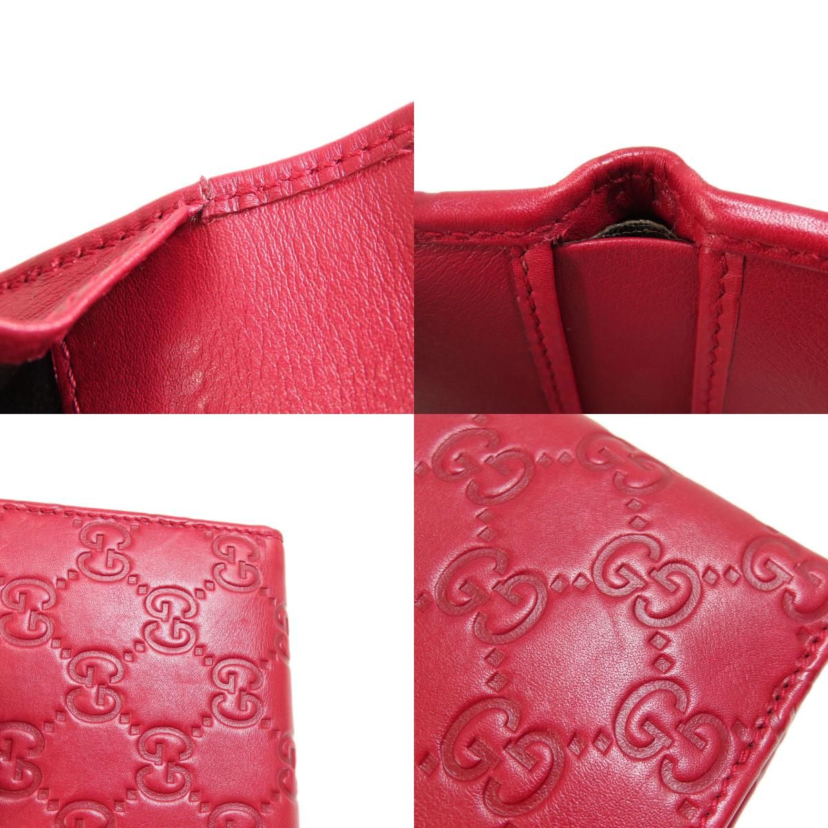 GUCCI グッチ 245727 GGシマ ラブリーハート 二つ折り財布（小銭入れ