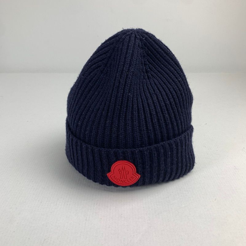 中古品】 MONCLER BERRETTO ニットキャップ 帽子 モンクレール 中古品】 MONCLER BERRETTO ニットキャップ 帽子 モンクレール