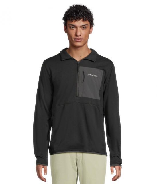 【送料無料】 コロンビア メンズ シャツ トップス Hike Half Zip II Black