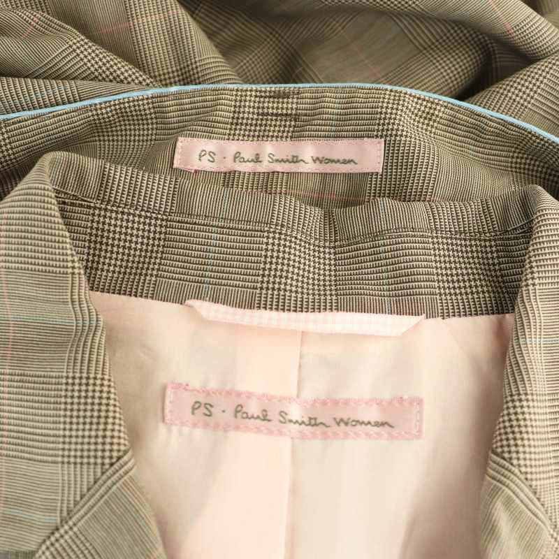 Paul Smith パンツスーツ ポールスミスウィメン Paul Smith WOMEN グレンチェックウール