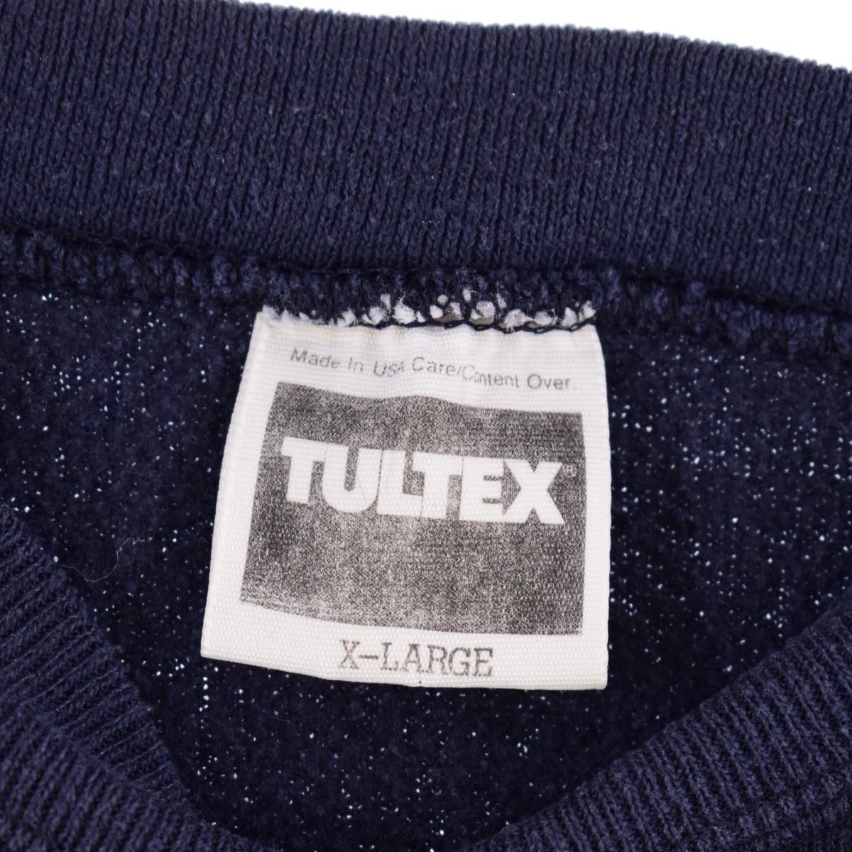 90年代 タルテックス TULTEX プリントスウェットシャツ トレーナー USA製 メンズXL ヴィンテージ /eaa330847