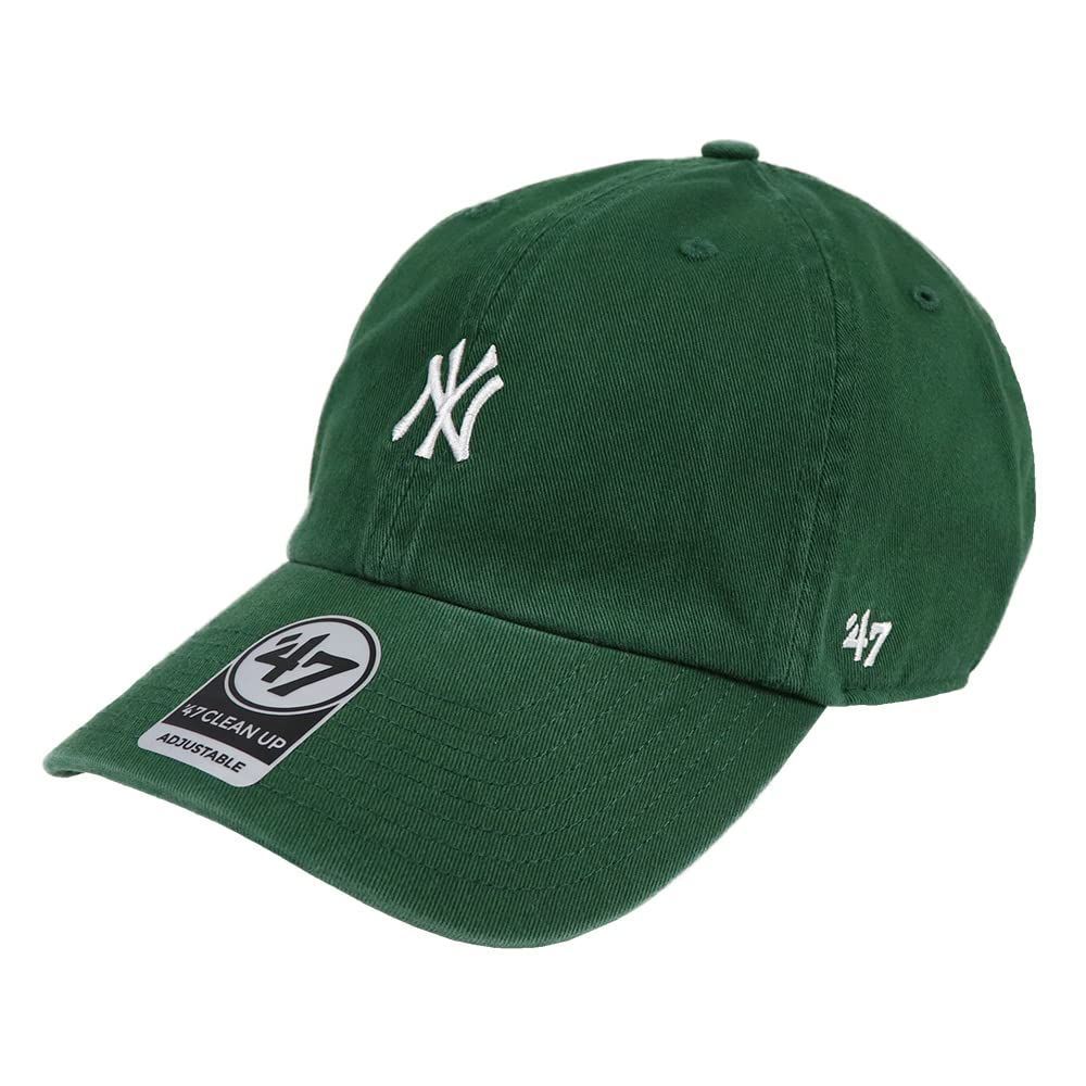 Size Free Size_Color ヤンキース ダークグリーン 47 Brand 47 キャップ ミニロゴ クリーンナップ CLEAN UP MENS LADIES CAP チビロゴ メンズ レディース 帽子 フォーティーセブン ヤンキース ダークグ