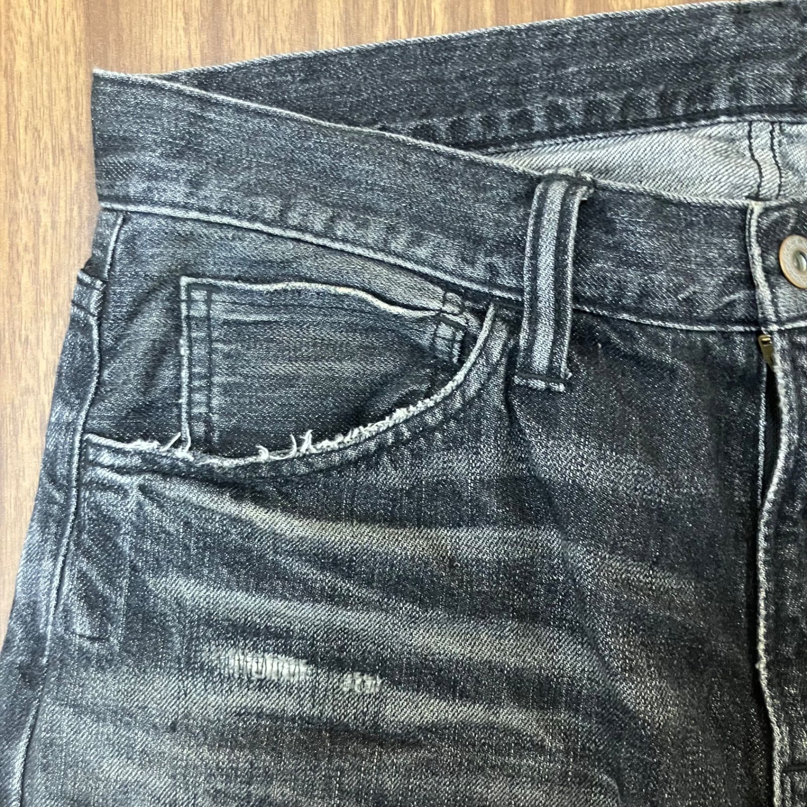 ◎ SEQUEL シークエル パンツ Sサイズ 22SS fragment design ダメージ 