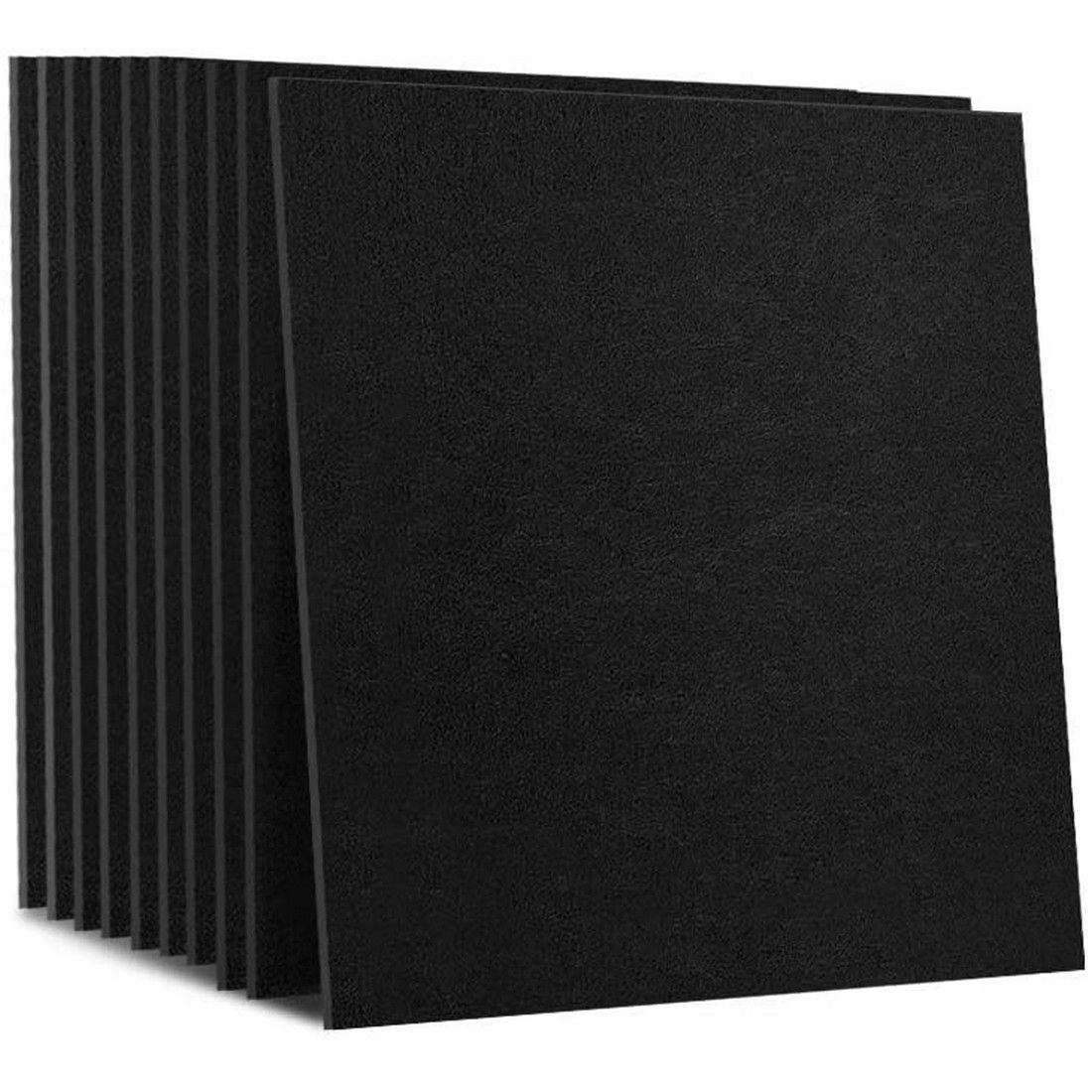 防音材 6枚セット 面取りなし全5色 面取りあり全3色 吸音ボード 吸音パネル 硬質吸音フェルトボード 吸音 防音シート 防音 高密度 壁床兼用