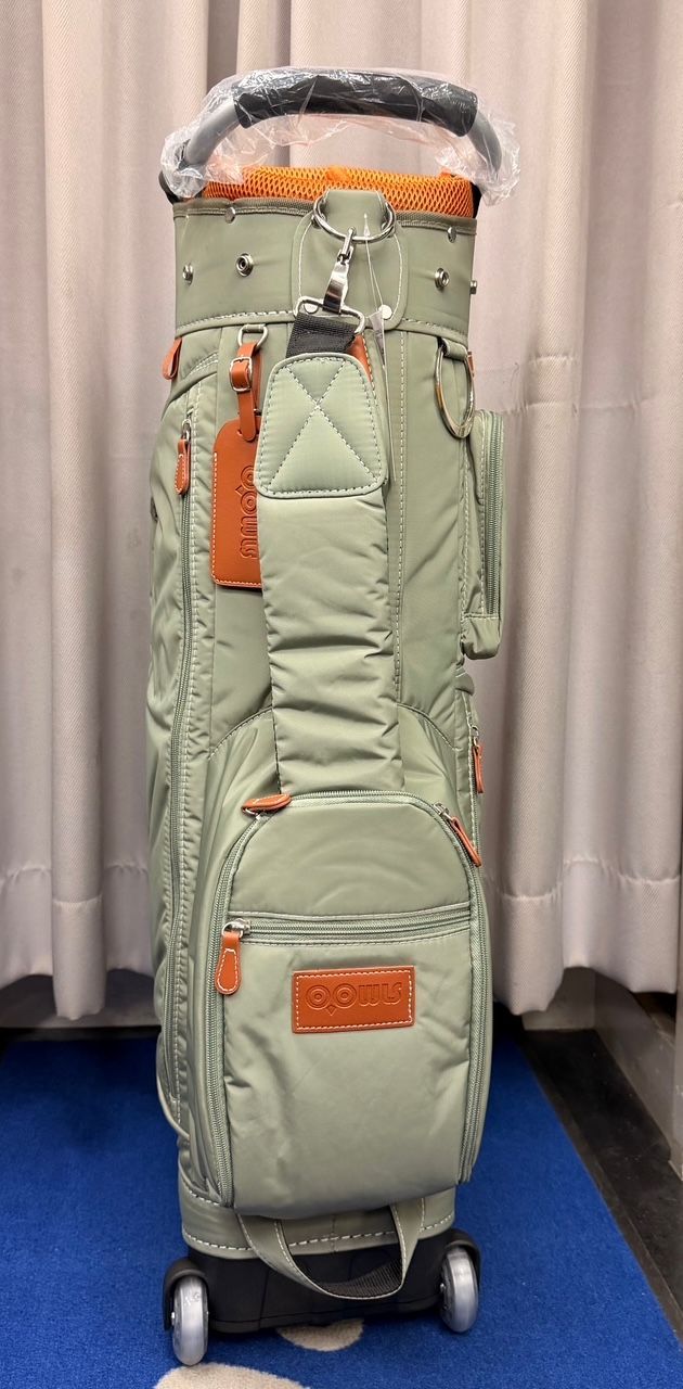 Cb ルフバック キャディバック OOWLS キャスター付きキャディバッグ 9.5型 47インチ対応 JYPRF23TCB モデル ジーパーズオリジナル 葛西店