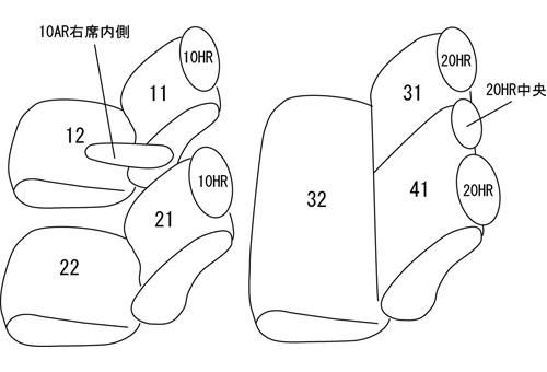 Clazzio クラッツィオ シートカバー VINTAGE ヴィンテージ ピクシス
