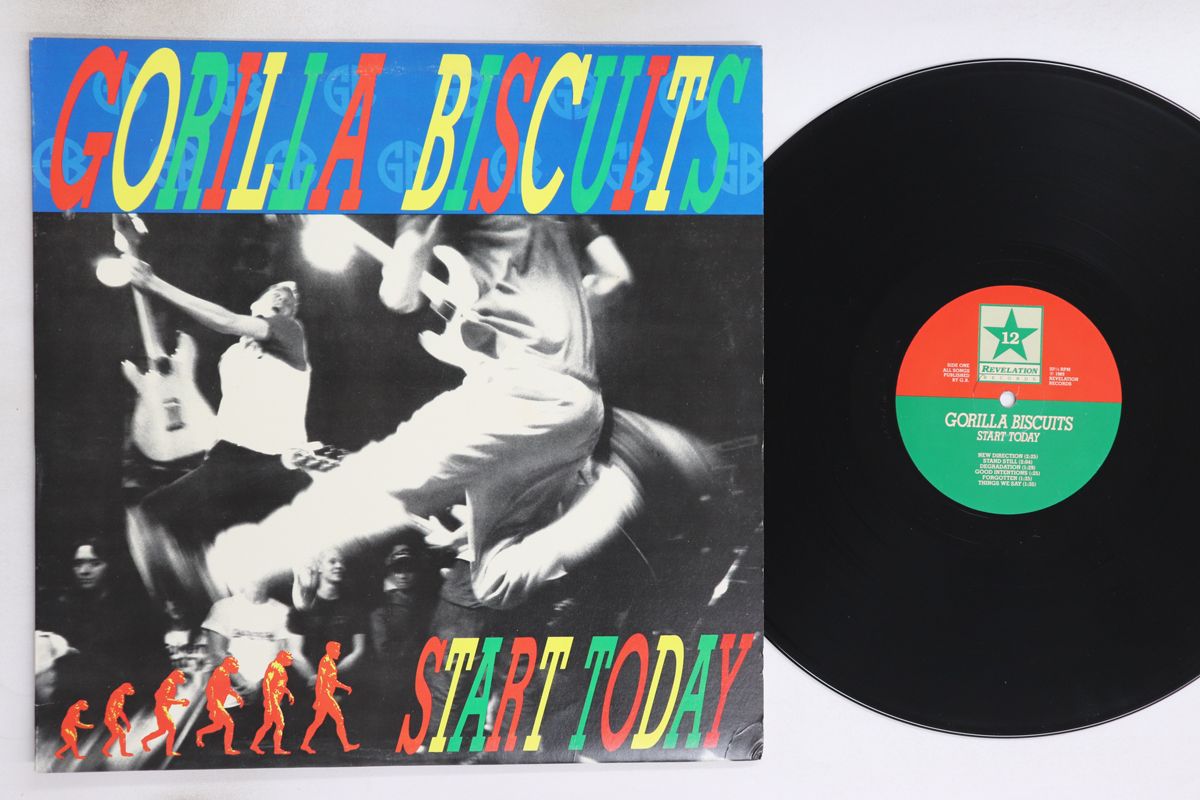 GORILLA BISCUITS LP 12インチ 激レア盤 GORILLA BISCUITS / ゴリラ ビスケッツ【 GORILLA BISCUITS