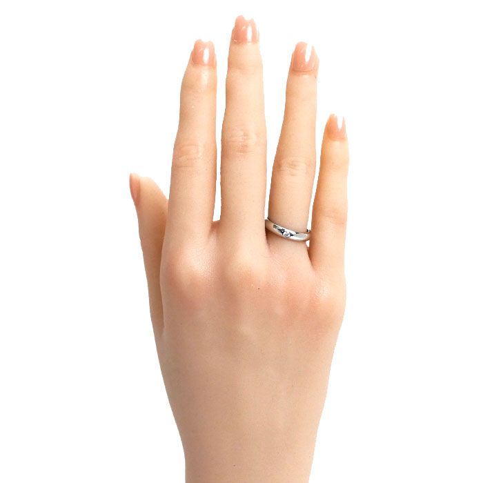 CARTIER カルティエ Pt950プラチナ クラシック ウェディング リング  