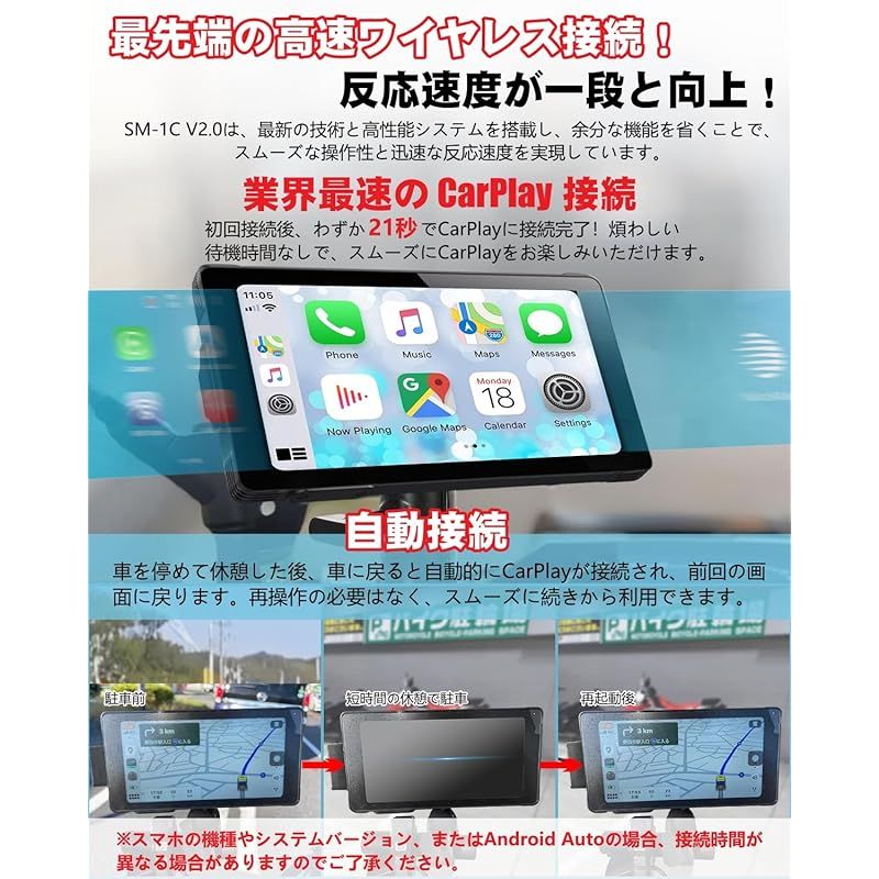 バイク用 スマートモニター