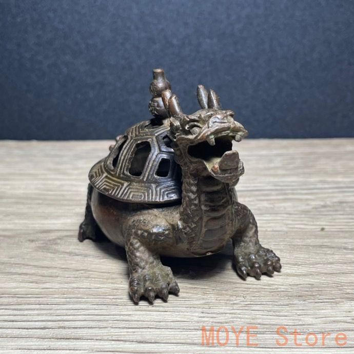 花卉彫刻香炉 香道具   装飾品   工芸品 美術品 置物 銅製 四足獣紋炉 香炉 香道具 装飾品 工芸品 美術品 置物 - メルカリ