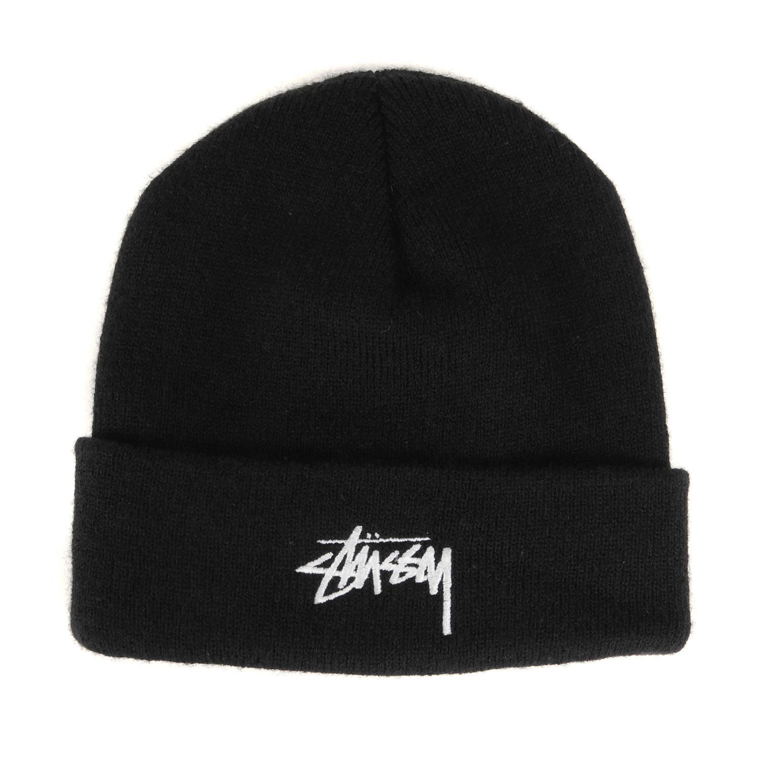 美品 STUSSY ステューシー キャップ 23SS ストックロゴ ニット