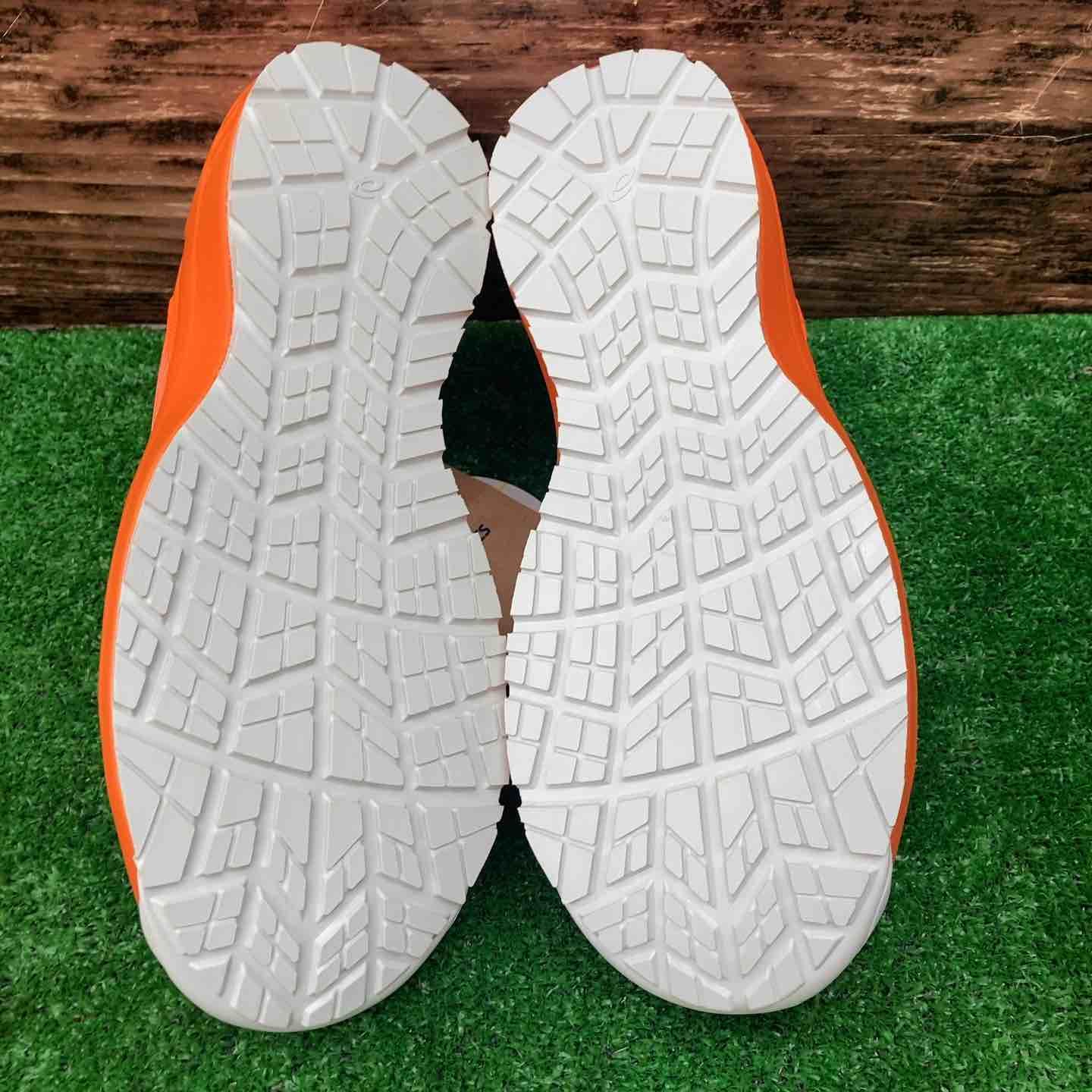 アシックス ワークシューズ ウィンジョブ CP121 ショッキングオレンジ ホワイト 25.5 cm 3E 川越店 BILLOVLOGS_CO_UK