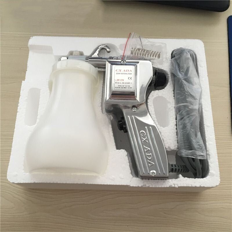 電動スプレーガン シミ抜きスプレーガン クリーニングガン 高圧洗浄機 エアブラシ洗浄用高圧スプレーガンエアーブラシ用 110V