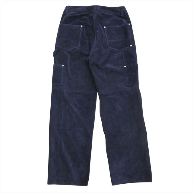 Supreme ダブルニーパンツ　ウオッシュドブルー 美品 24aw シュプリーム SUPREME Suede Double Knee Painter