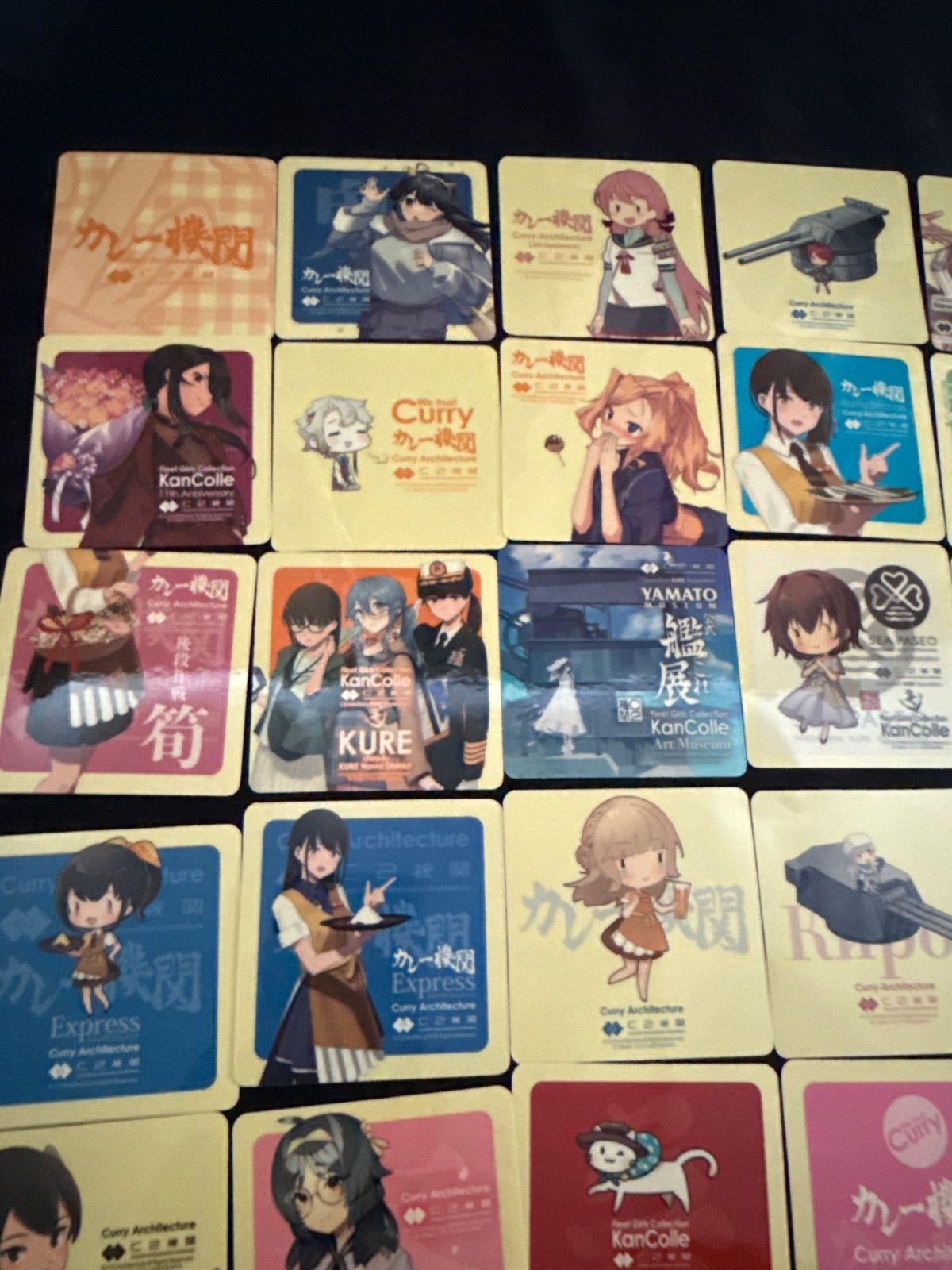 艦隊これくしょん 艦これ シール ステッカー カレー機関 C2機関 約50点