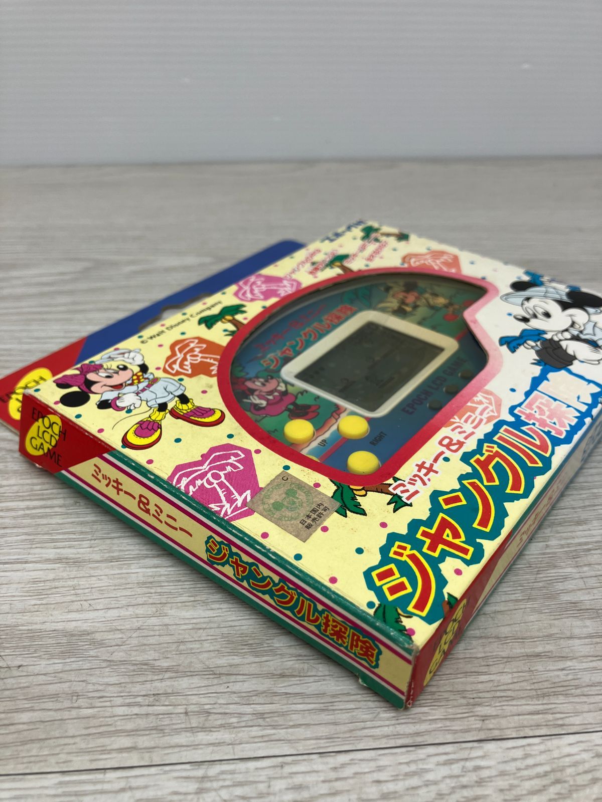 【激レア】【再値下げ】　ミッキー&ミニーのジャングル探検　レトロゲーム レトロ 電子ゲーム】エポック社 ミッキー&ミニー ジャングル探検