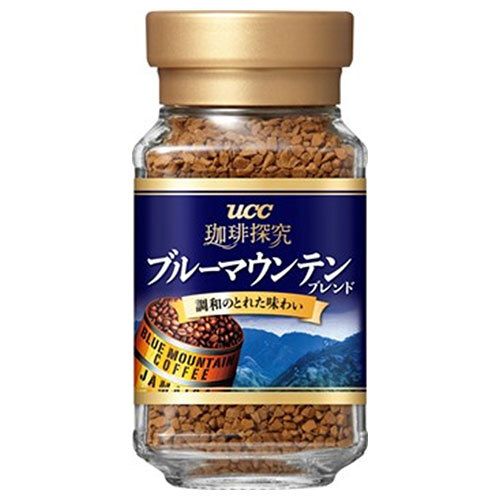 UCC 珈琲探究 ブルーマウンテンブレンド 45g瓶×12本入｜ 珈琲 インスタントコーヒー