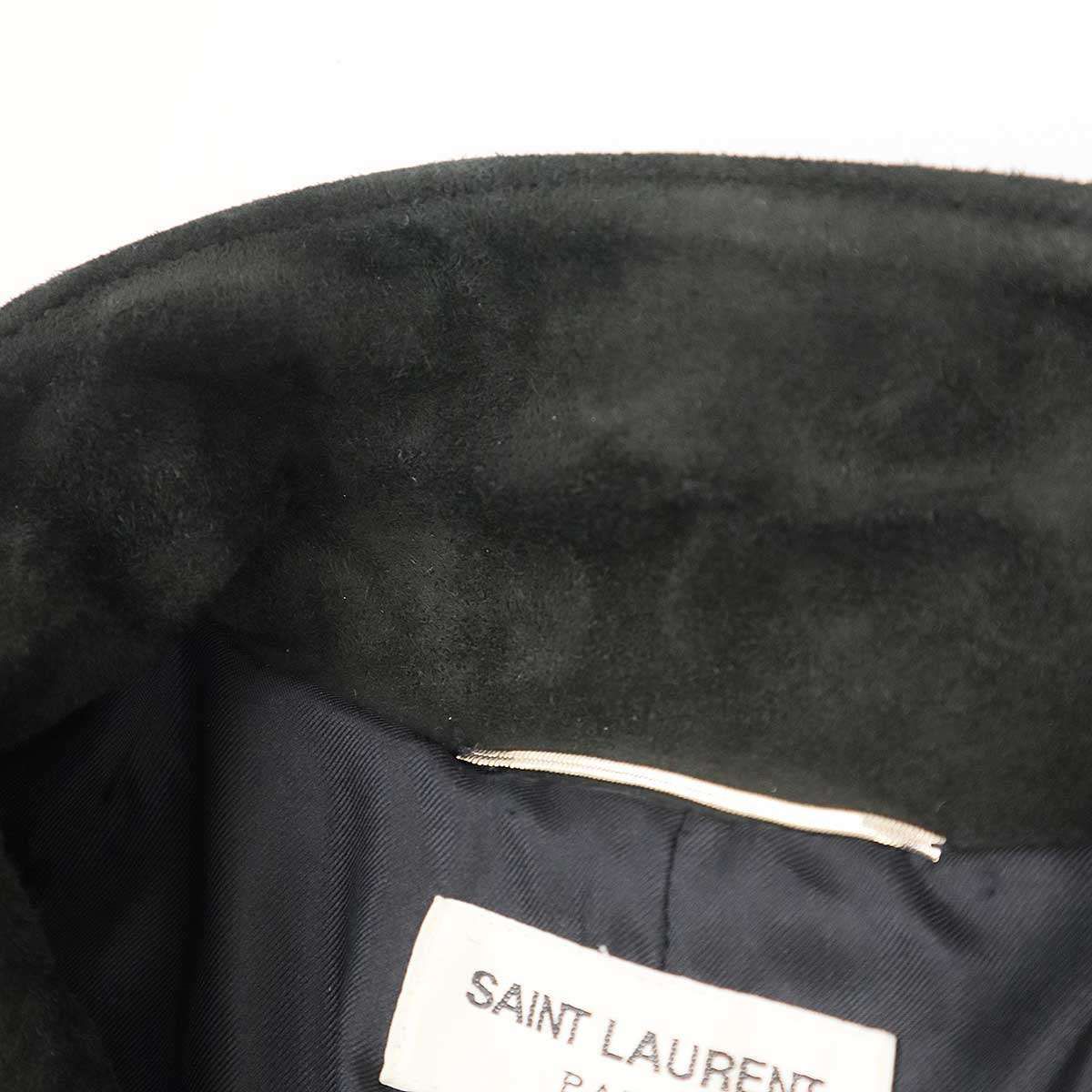 SAINT LAURENT PARIS サンローラン パリ ゴートスエード レザー 