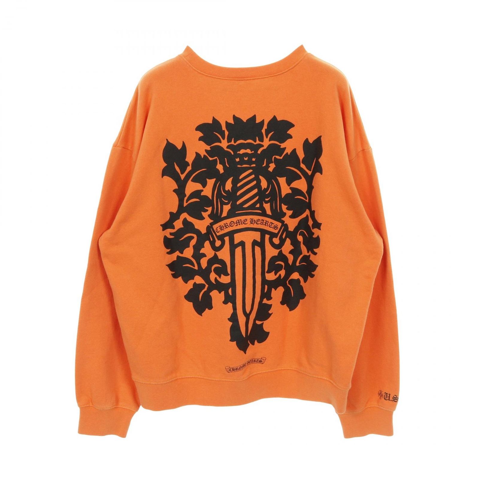 クロムハーツ CHROME HEARTS スウェット Vine Dagger プリント