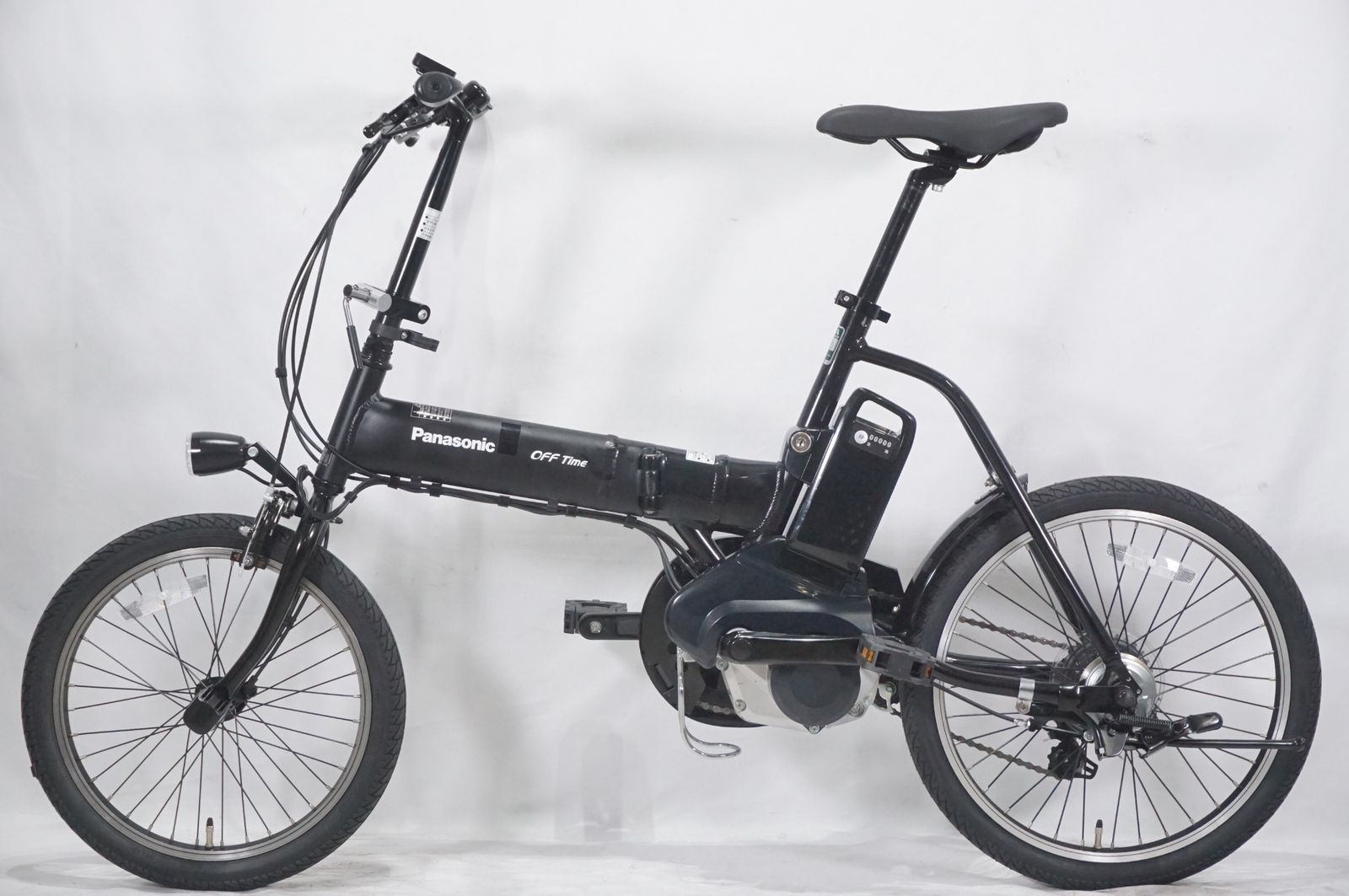 電動アシスト自転車 ブラック ジャンク品 パナソニック ジャンク PANASONIC 「パナソニック」 OFF TIME BE-ELW073AB