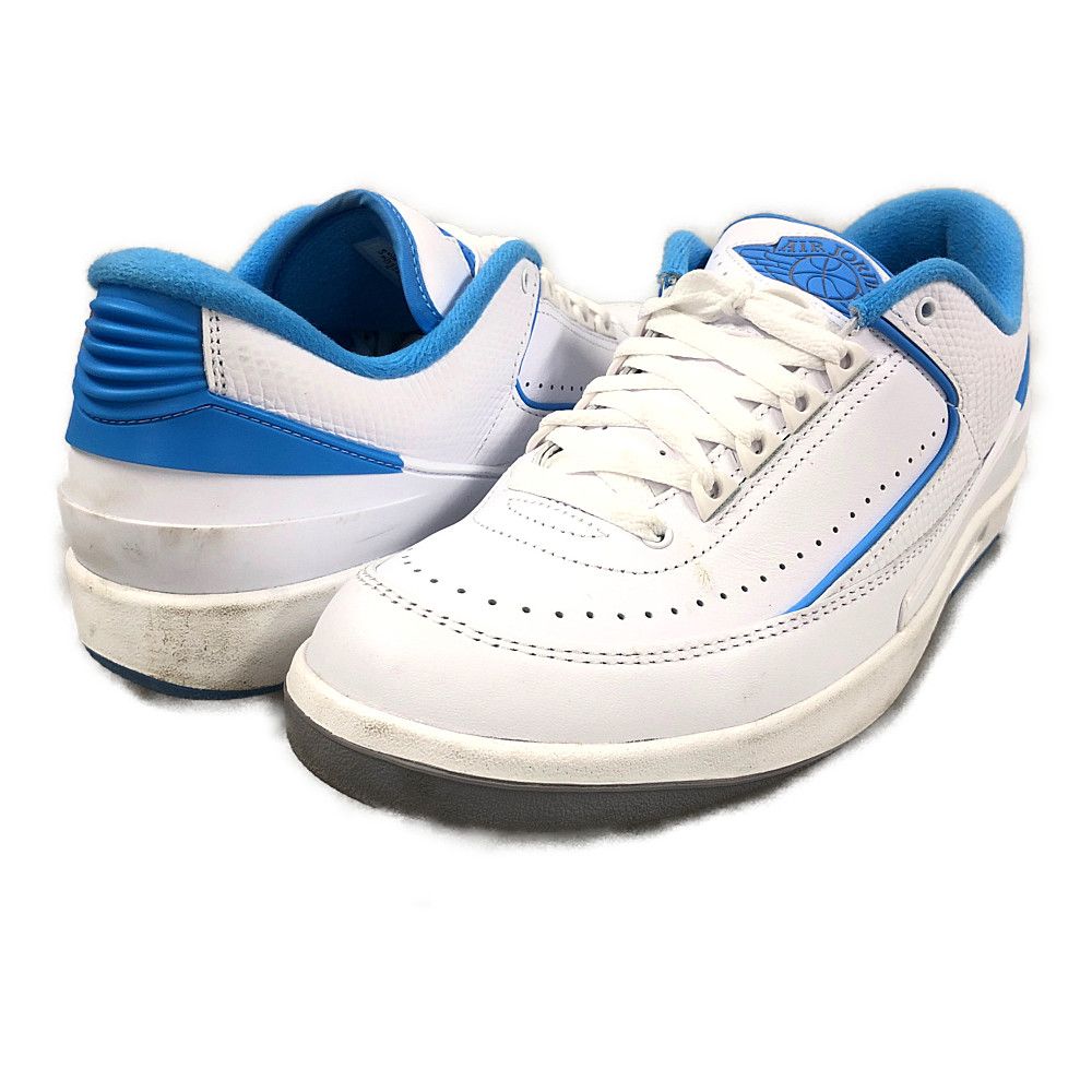 NIKE ナイキ DU9956-104 AIR JORDAN 2 RETRO LOW エアジョーダン シューズ スニーカー ホワイト サイズ US9.5=27.5cm 正規品 / 32340 - メルカリ