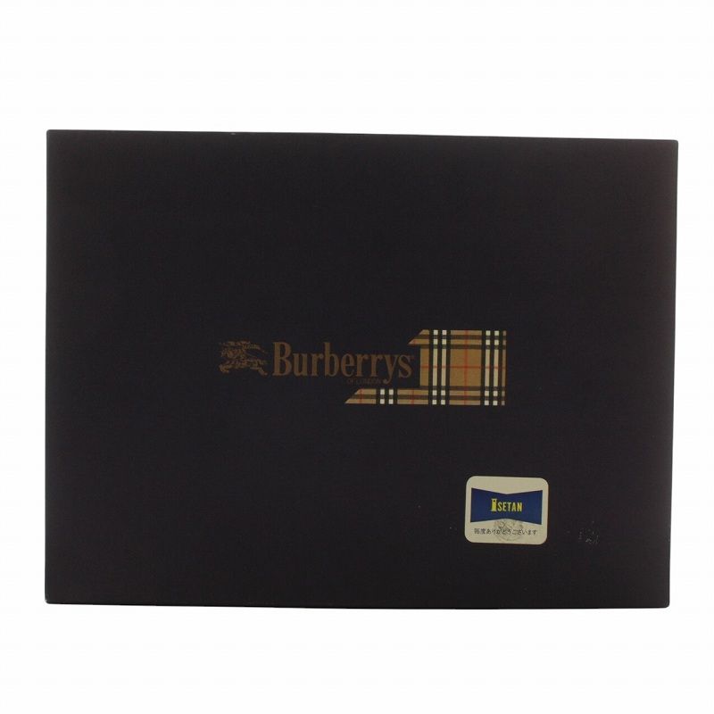 Burberrys バーバリー セカンドバッグ クラッチバッグ レザー ブラック BURBERRYS バーバリーズ クラッチバッグ セカンドバッグ レザー 黒